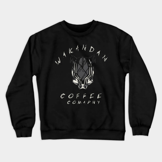 The Wakandan Coffee Company Crewneck Sweatshirt by DeepDiveThreads